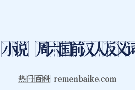 小说·周六国前汉人反义词是什么意思的图片
